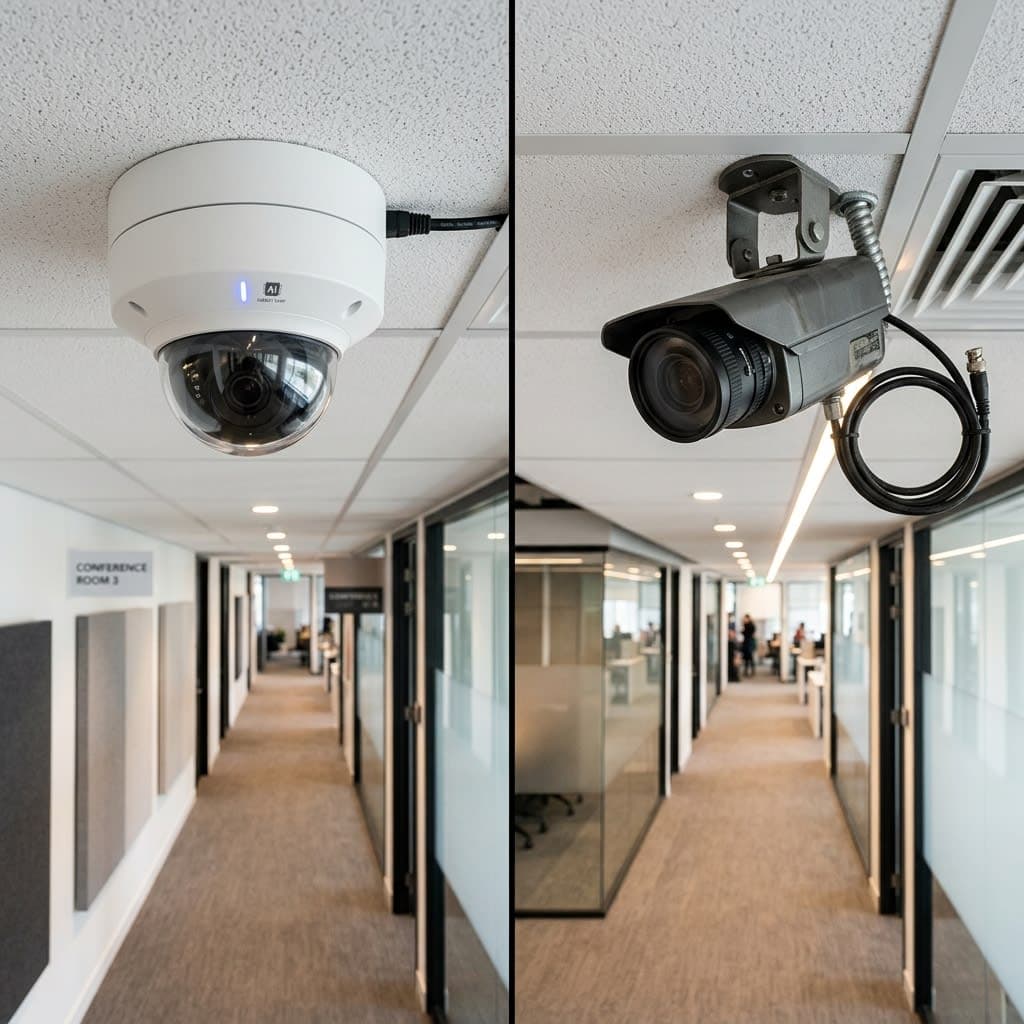 So Sánh Camera AI Và Camera Analog: Doanh Nghiệp Nên Đầu Tư Loại Nào?